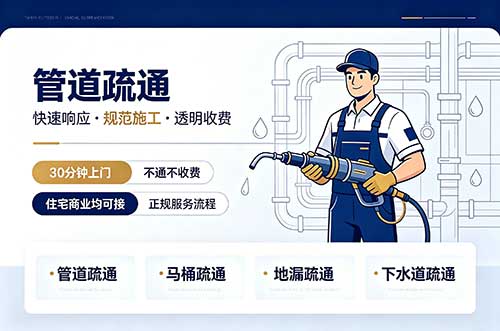如皋管道疏通