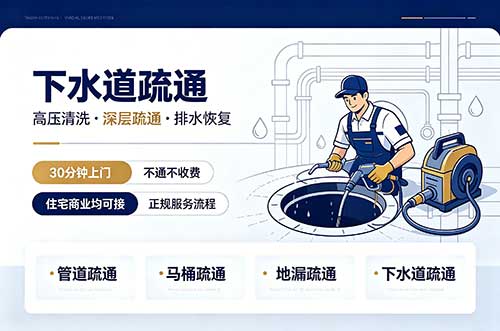 如皋下水道疏通