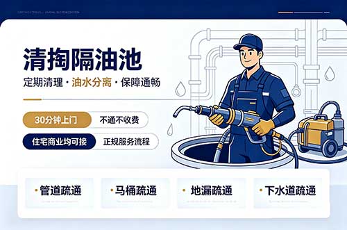 如皋清掏隔油池